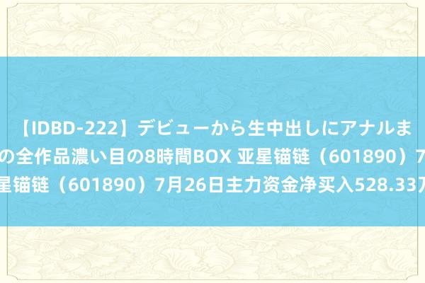 【IDBD-222】デビューから生中出しにアナルまで！最強の芸能人AYAの全作品濃い目の8時間BOX 亚星锚链（601890）7月26日主力资金净买入528.33万元