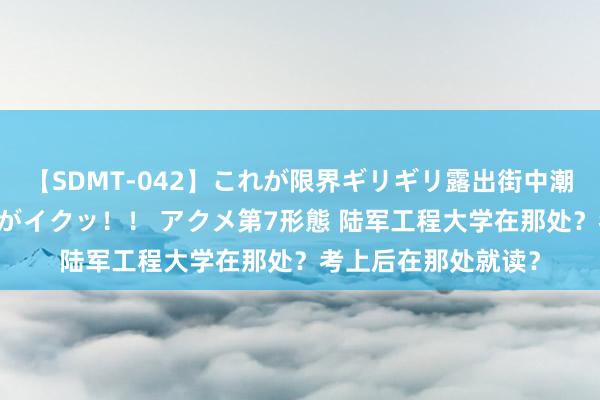 【SDMT-042】これが限界ギリギリ露出街中潮吹き アクメ自転車がイクッ！！ アクメ第7形態 陆军工程大学在那处？考上后在那处就读？