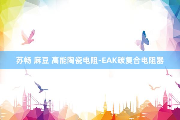 苏畅 麻豆 高能陶瓷电阻-EAK碳复合电阻器